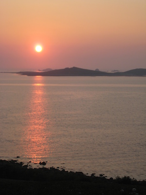 Sunset over Samson (07-12-2011 21:11)