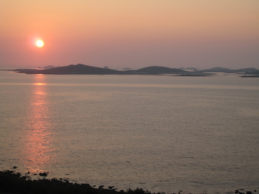 Sunset over Samson (07-12-2011 21:12)