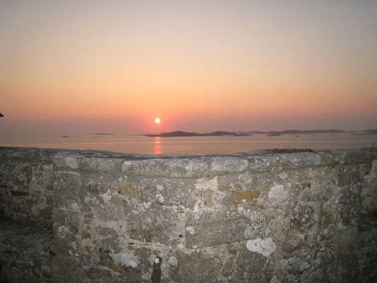 Sunset over Samson (07-12-2011 21:13)