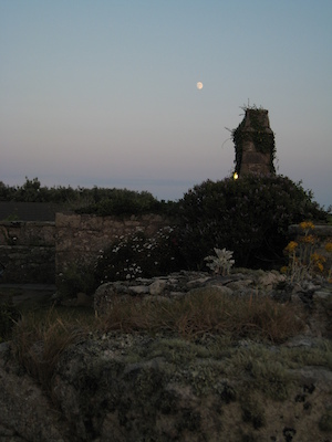 Moon over the castle (07-12-2011 21:16)