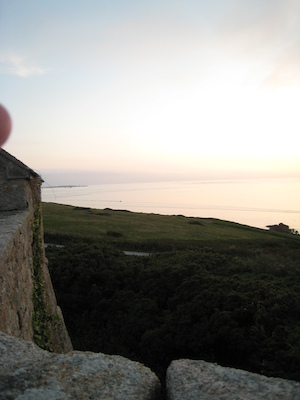 Sunset over Samson, Bryher and Tresco PAN2 (07-13-2011 21:00)