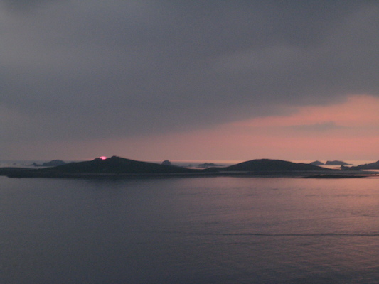 Sunset over Samson (07-13-2011 21:30)