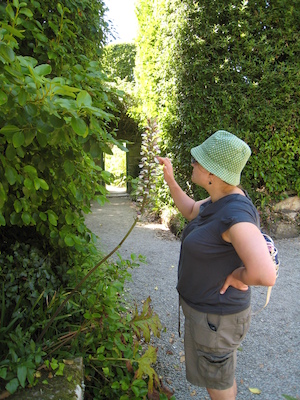 Xine in the garden (07-14-2011 13:54)