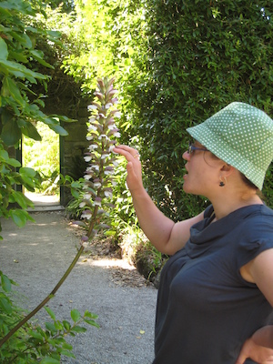Xine in the garden (07-14-2011 13:54)
