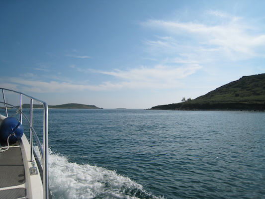 Leaving Bryher (07-14-2011 17:05)