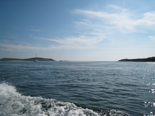 Leaving Bryher (07-14-2011 17:05)
