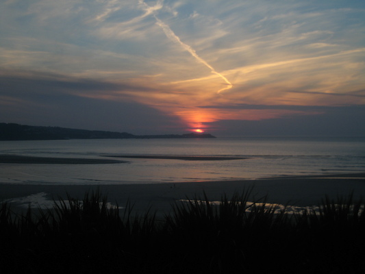 Sunset over St. Ives (07-14-2011 21:22)