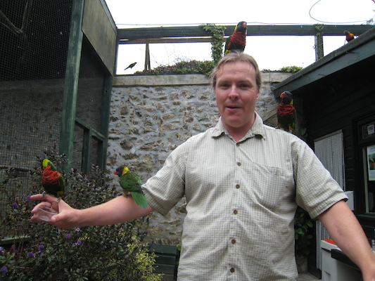 The lorikeets on Ben (by Tim) (07-15-2011 14:03)