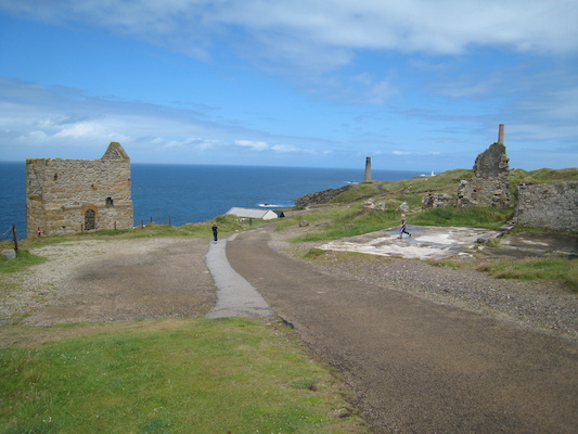 Tim and Cole at the Levant mine (07-16-2011 13:28)