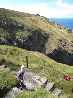 Cole at the Levant mine (07-16-2011 13:33)