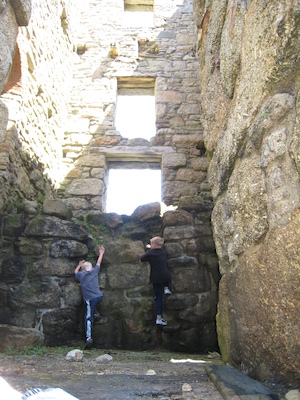 Tim and Cole at the Levant mine (07-16-2011 13:35)