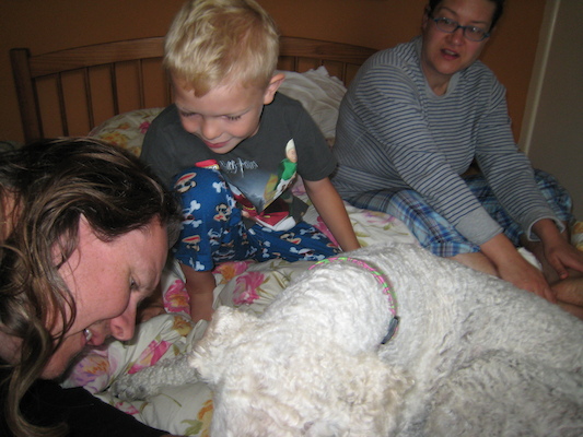 Bazzle with Ben, Cole and Xine (07-18-2011 08:26)