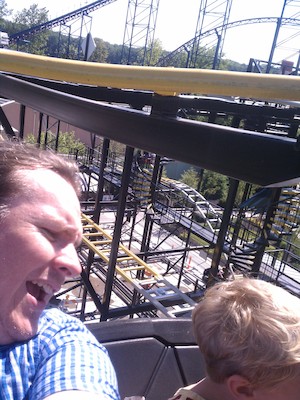 Ben and Tim on the Joker's asylum (07-30-2011 10:10)