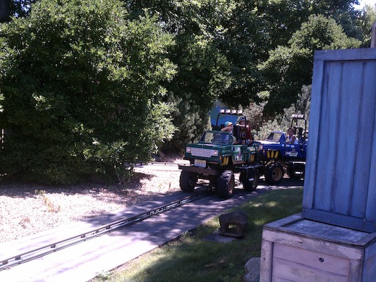 Cole and Tim driving (07-30-2011 11:50)