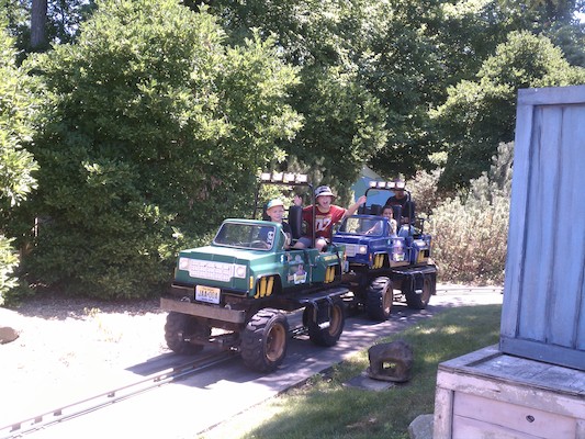 Cole and Tim driving (07-30-2011 11:50)