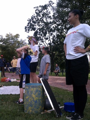 Tim as Cobweb in A Midsummer's Night's Dream (08-13-2011 15:45)