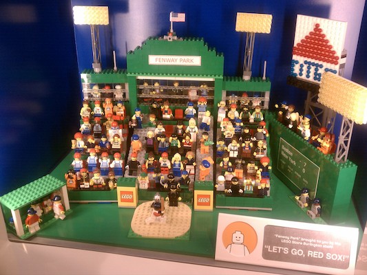 Peter's Lego Fenway Park (09-22-2011 18:19)