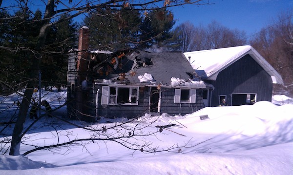 Fire on North Rd. (02-04-2011 10:00)