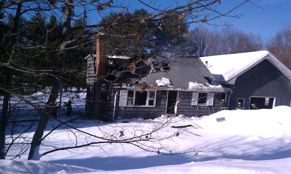 Fire on North Rd. (02-04-2011 10:00)