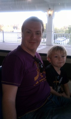 Ben and Cole on a ride (02-27-2011 07:33)