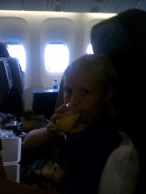 Tim in First Class (07-01-2011 18:05)