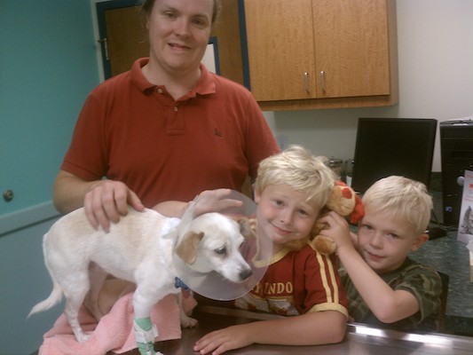 Ben, Emily, Tim and Cole (08-30-2011 19:35)