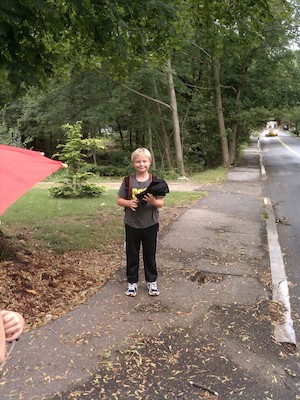 Tim walking home (09-06-2011 15:06)