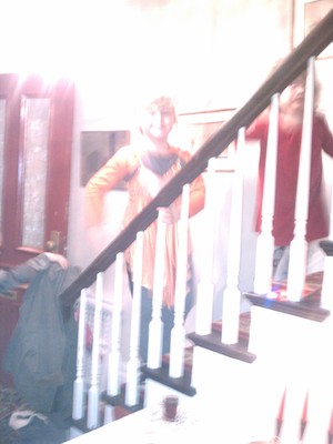 Tim playing dress-up (12-10-2011 19:47)