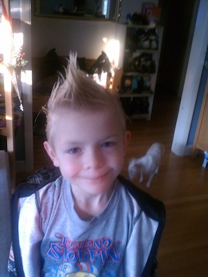 Cole mohawk with Emily (12-16-2011 08:13)