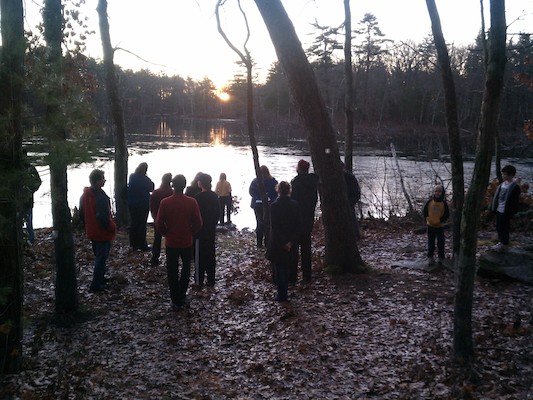 Fawn Lake winter solstice (12-22-2011 07:24)