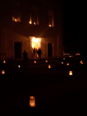 Church lit by candles (12-24-2011 17:18)