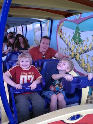 Tim, Cole and Ben on the Seuss ride (02-22-2012 10:36)