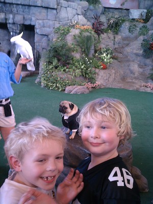Cole and Tim with the pug from Men in Black (02-23-2012 13:54)