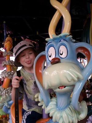 Cole on the Suess Carousel (02-24-2012 09:29)