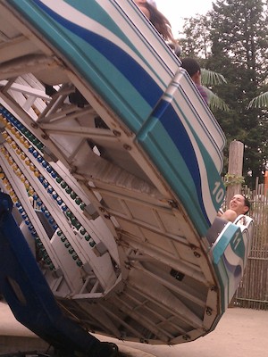 Cole and Ben on the starfish ride (07-15-2012 15:28)