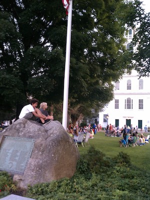 Jarred and Tim on the rock (08-16-2012 19:28)