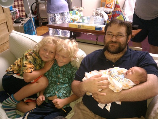 Tim, Cole, Juj and Stephen (08-18-2012 14:53)