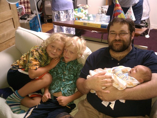 Tim, Cole, Juj and Stephen (08-18-2012 14:53)