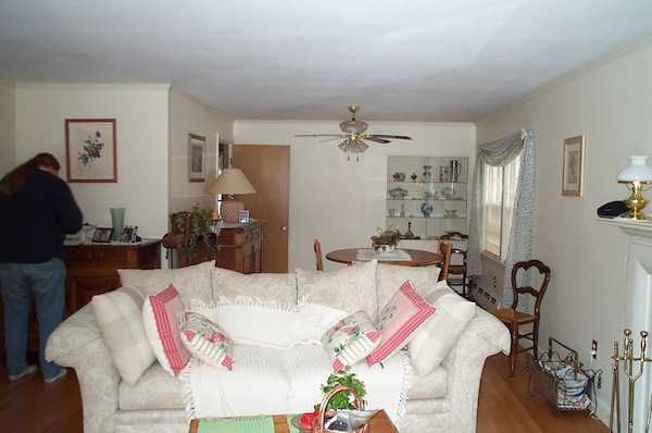 Sitting room & dining room