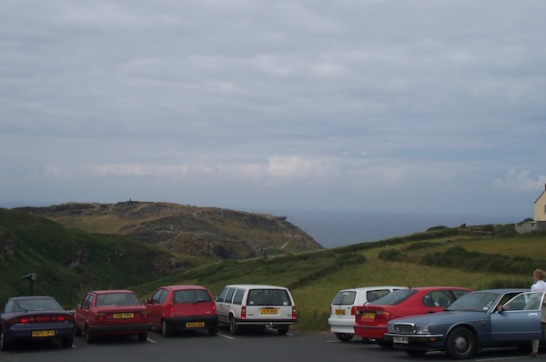 Tintagel parking lot