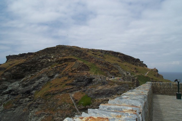 Tintagel view to island 1