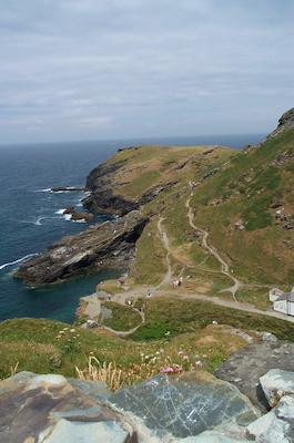 Tintagel view of cove 1