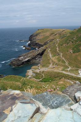 Tintagel view of cove 2