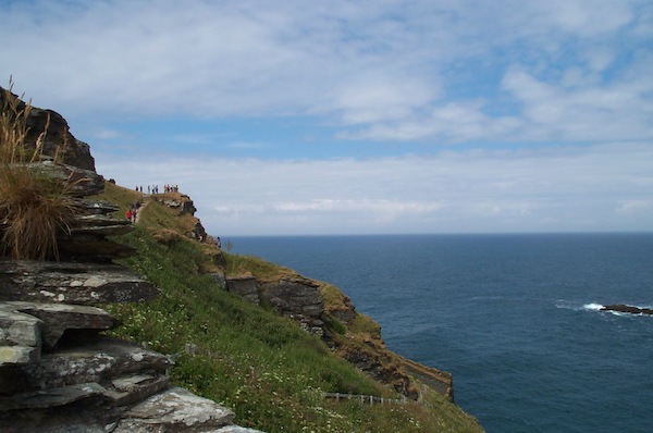 Tintagel island seaward view 1