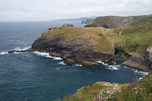 Tintagel view of cove 5