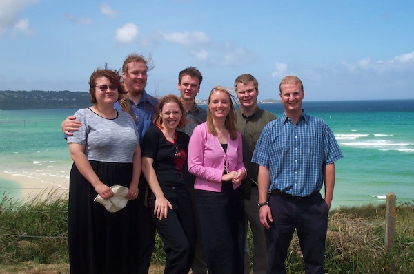 Xine, Ben, Beth, Johnny, Lizzie, Matthew, Simon