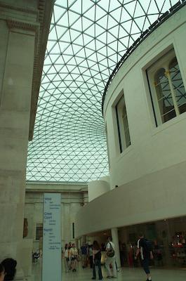 British Museum funky roof 1