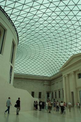 British Museum funky roof 2