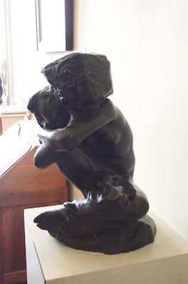 Rodin's Caryatid holding her stone 2