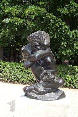 Rodin's Caryatid (outside) 4